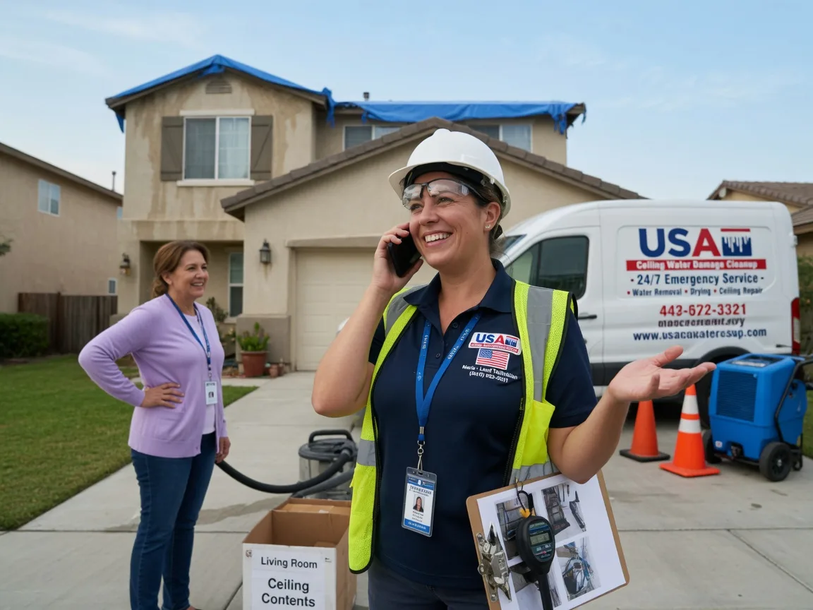 Ceiling Water Damage Restoration Gervais, OR FAQs